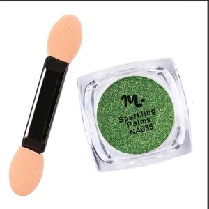Sparkling Palms (NA035) - Green Nail Glitter - Maniology